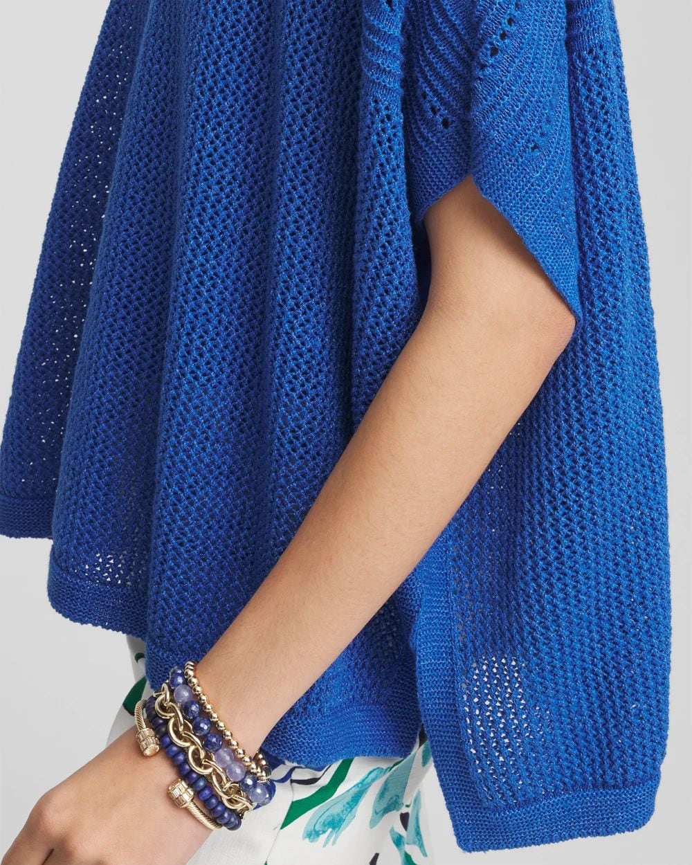 Scoop-Neck Poncho | Chico's